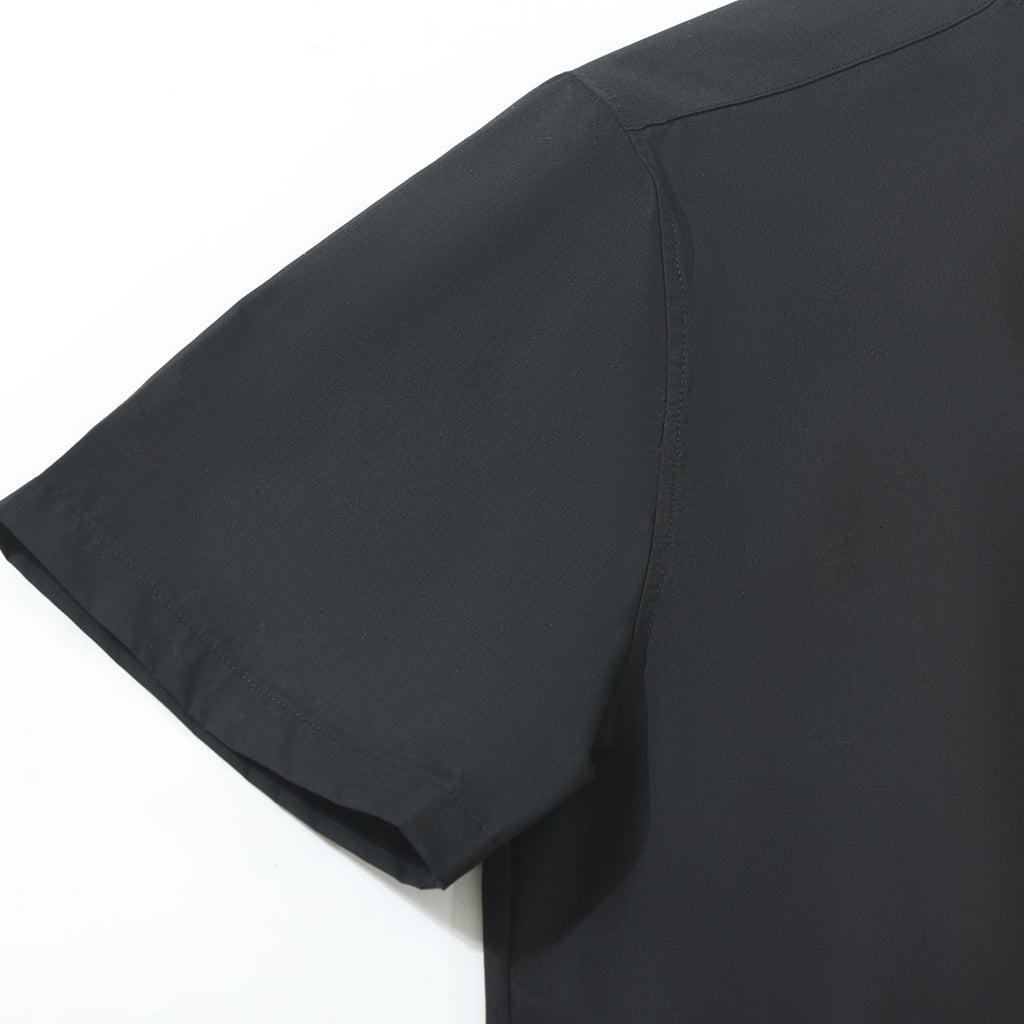 Blessume Men's Short Sleeve Clergy Shirt with Tab Collar