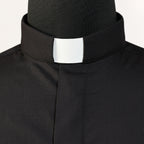 Blessume Men's Clergy Shirt - Long Sleeve Tab Collar