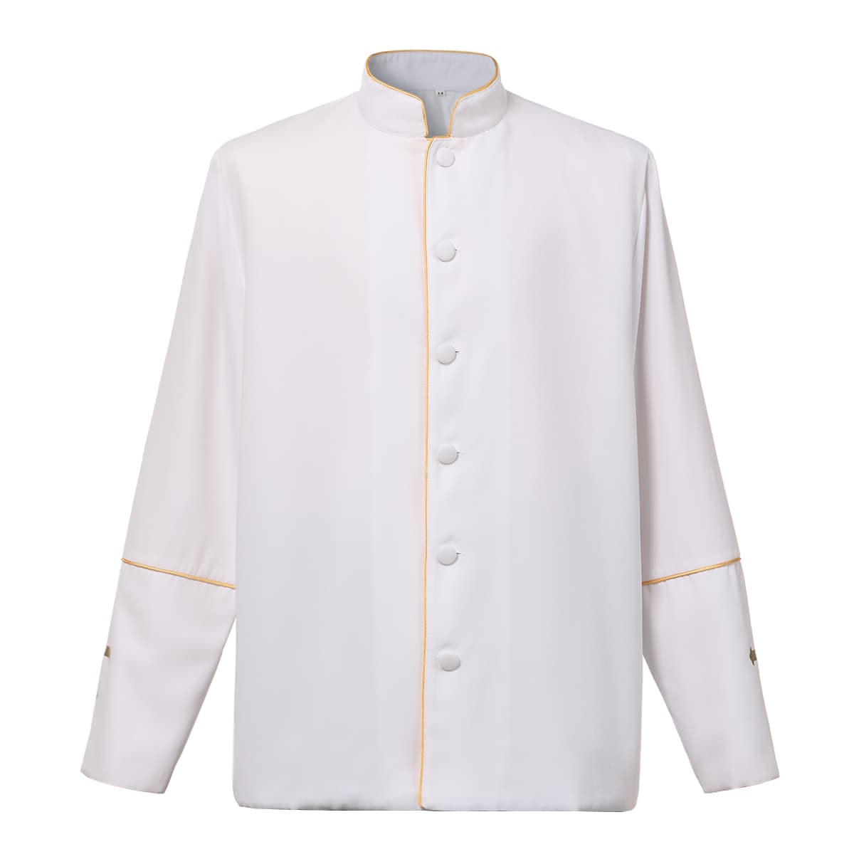 Blessume Cross Embroidered Men's Clergy Style Shirt