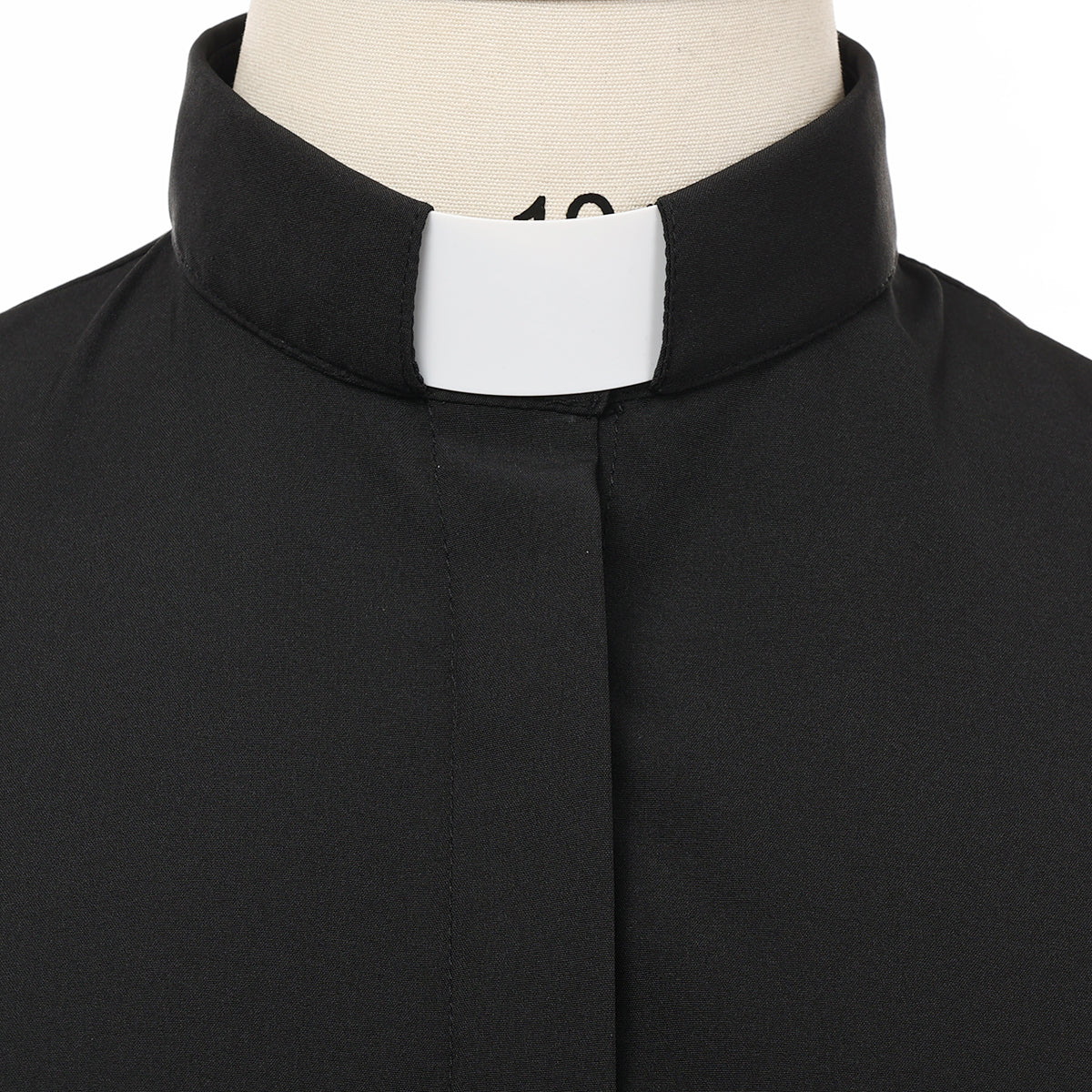 Blessume Tab-Collar & Button-Front Clergy Blouse