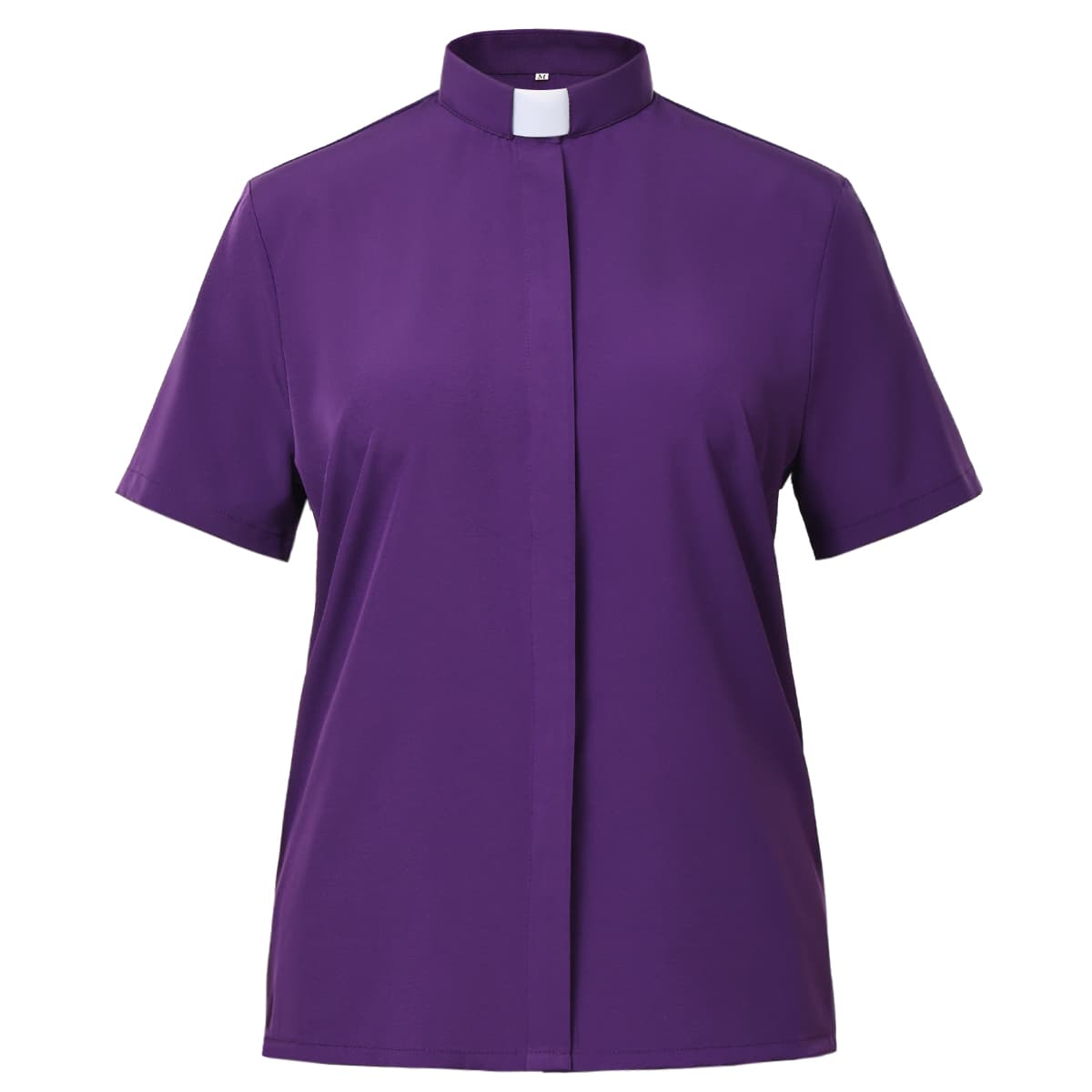 Blessume Tab-Collar & Button-Front Clergy Blouse