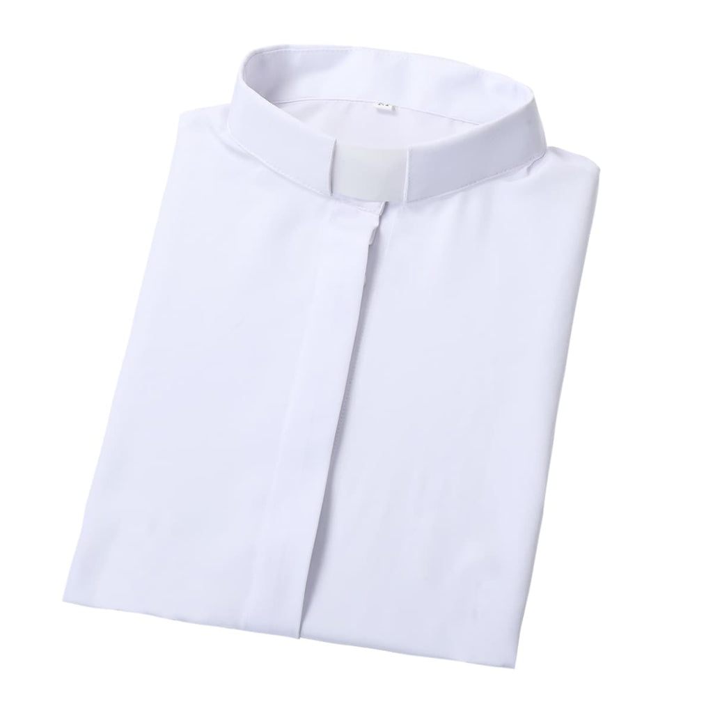 Blessume Tab-Collar & Button-Front Women Clergy Shirt