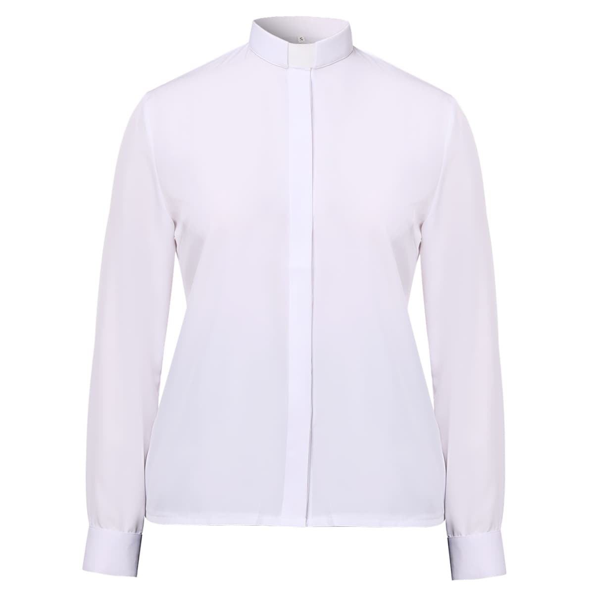 Blessume Tab-Collar & Button-Front Women Clergy Shirt