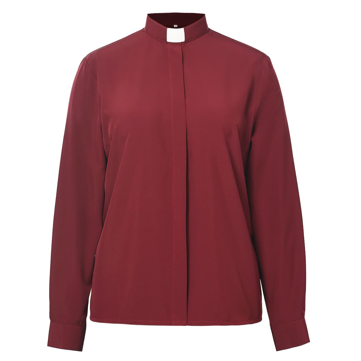 Blessume Tab-Collar & Button-Front Women Clergy Shirt