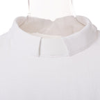 Blessume Tie-Belt & Relaxed Clergy Chiffon Blouse