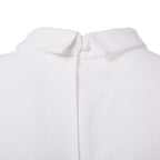 Blessume Tie-Belt & Relaxed Clergy Chiffon Blouse
