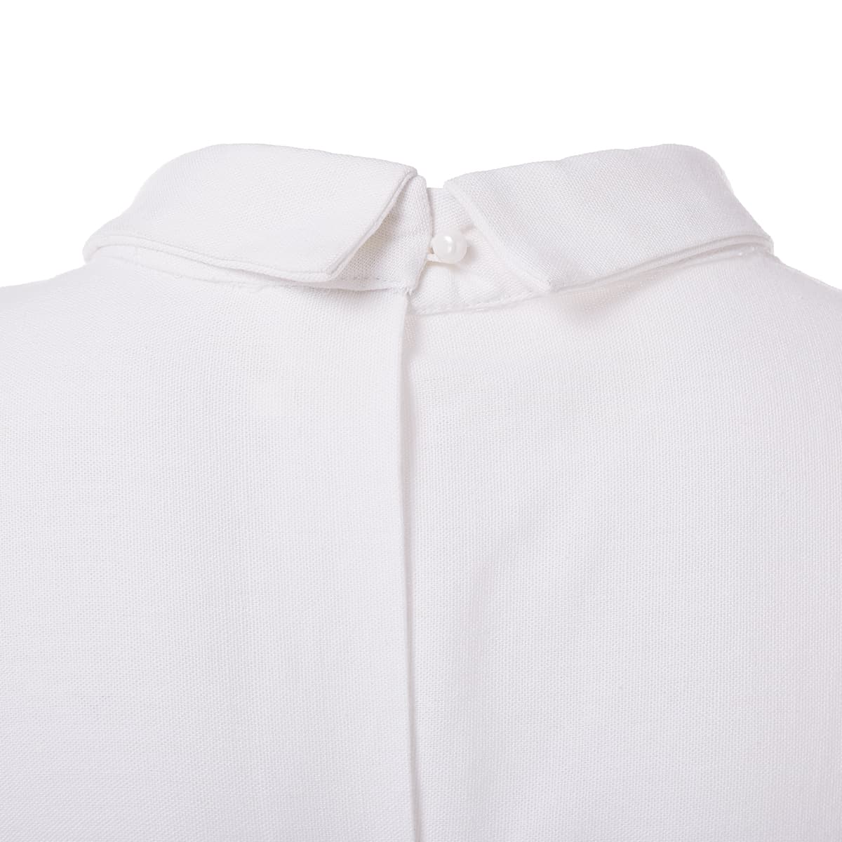 Blessume Tie-Belt & Relaxed Clergy Chiffon Blouse