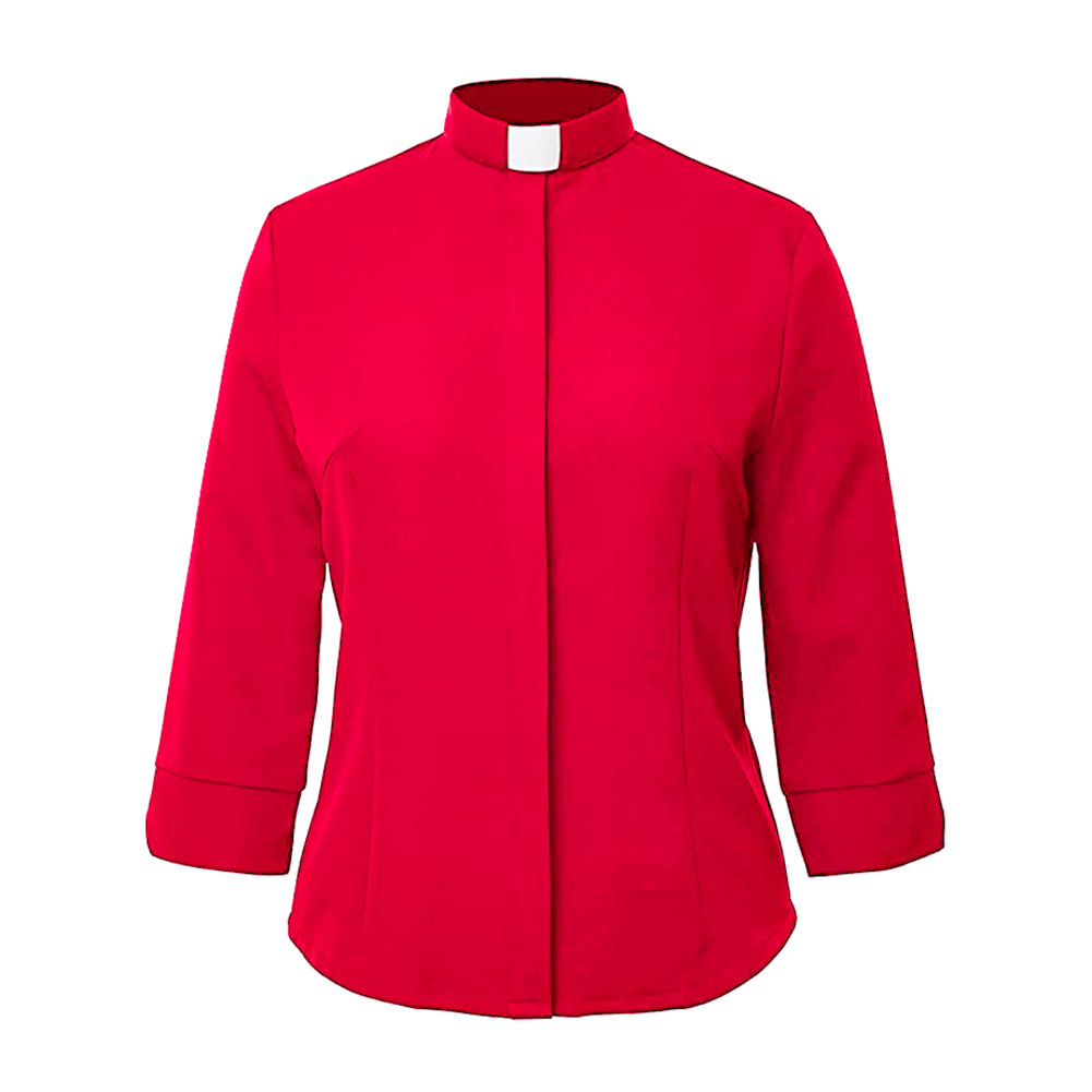 Blessume Solid & Minimalist Clergy Blouse