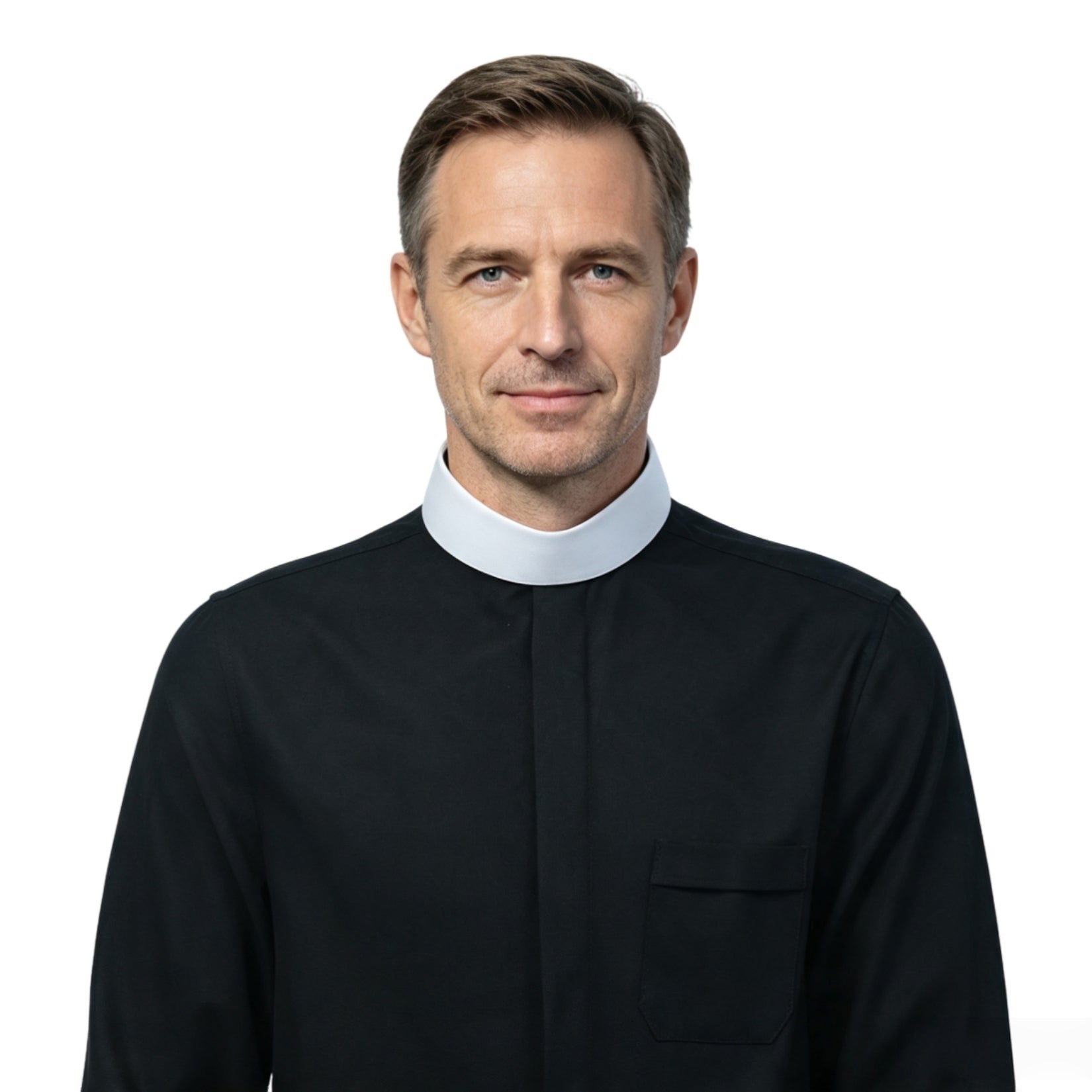 Blessume Clergy Collar Detachable Full Neckband