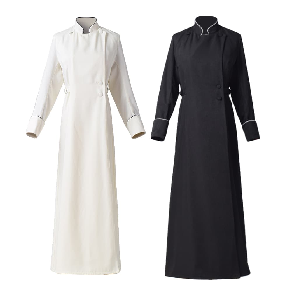 Blessume Belted-Choir Gown Women's Church Robe