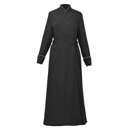 female clergy dresses Divinity Cape Dress while the exquisite embellishments add a touch of sophistication Terramina 7028 Clergy Robe Dress