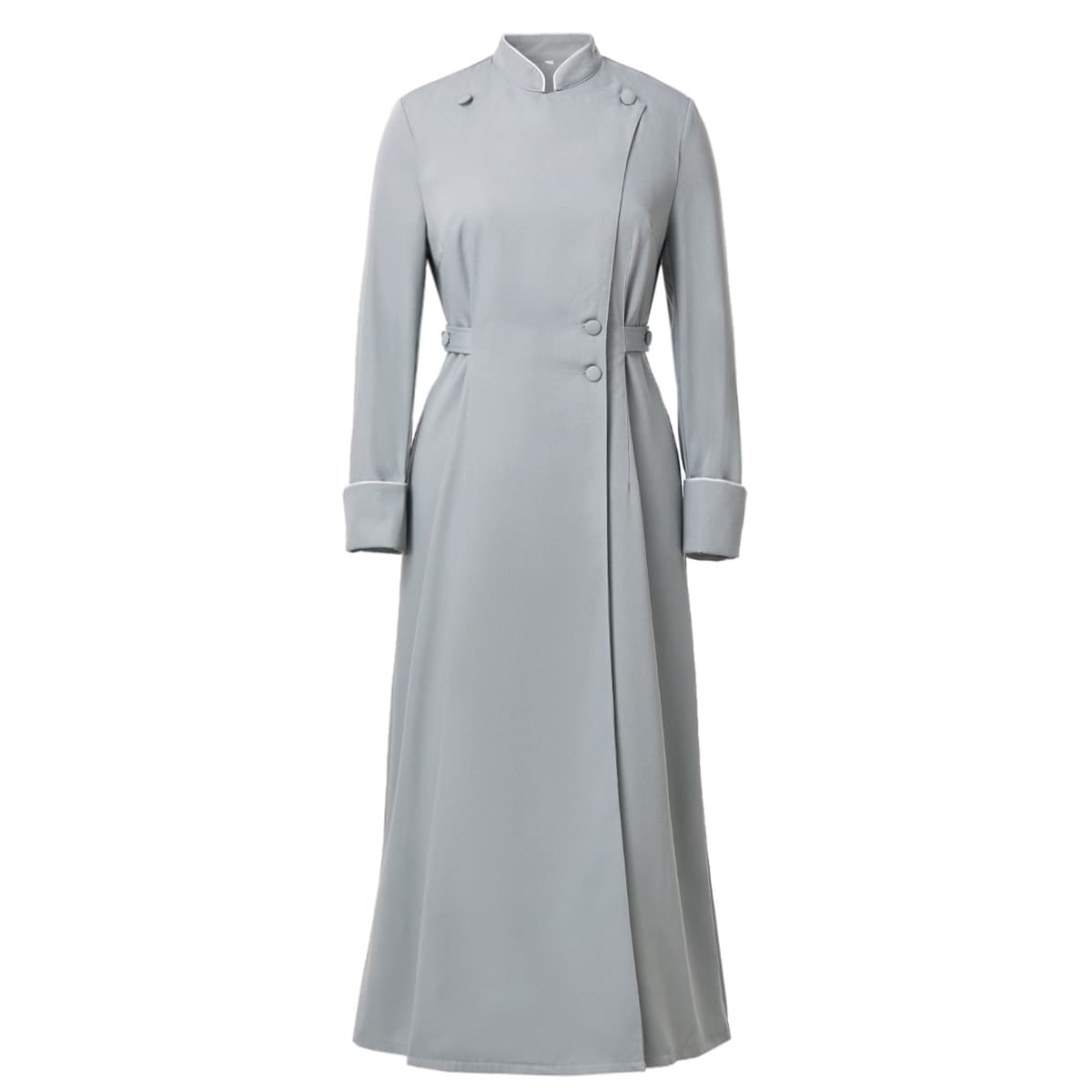 Blessume Belted-Choir Gown Women's Church Robe