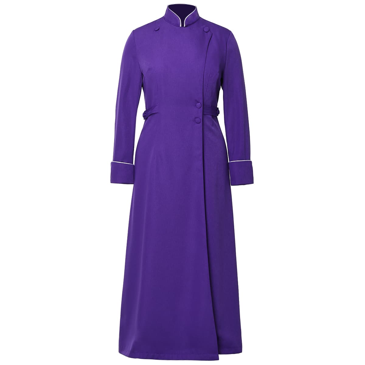 Blessume Belted-Choir Gown Women's Church Robe