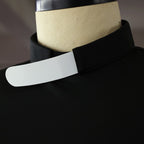 Blessume Ruffle-Hem & Slim-Fit Clergy Pencil Dress