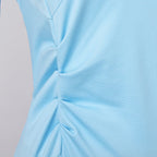 Blessume Ruched-Side & Slim-Fit Clergy Pencil Dress