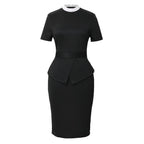 Blessume Slim Fit & Clergy Style Pencil Dress