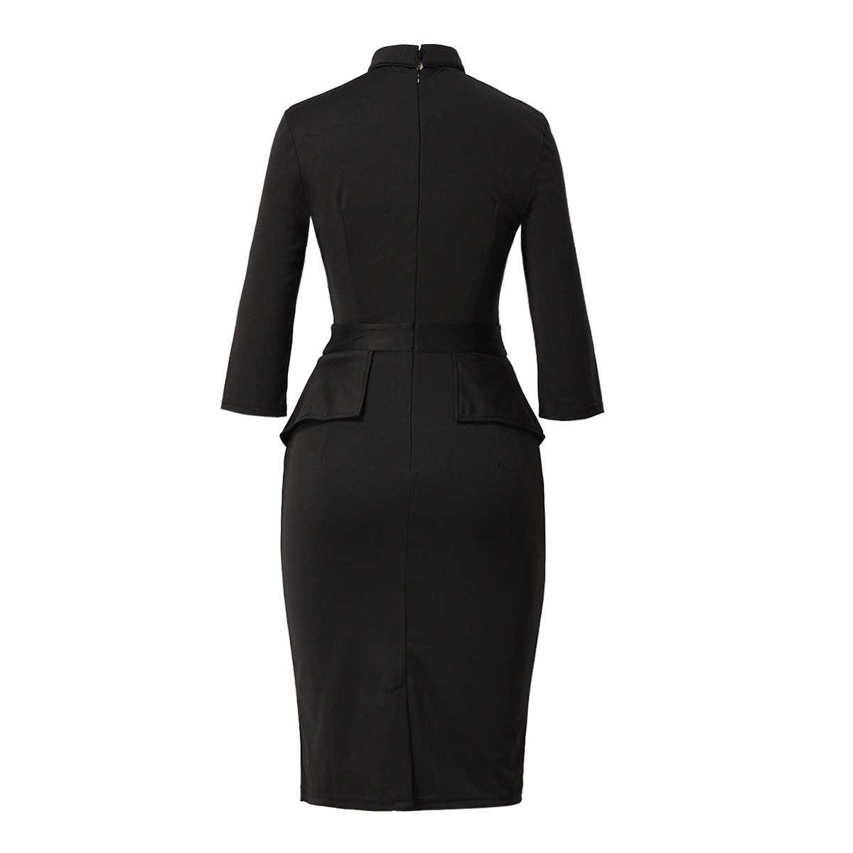 Blessume Chic & Side-Slit Clergy Pencil Dress