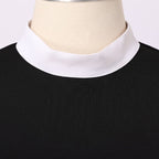Blessume Slim Fit & Ruffle Hem Clergy Pencil Dress