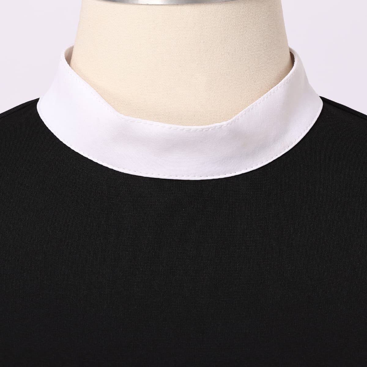 Blessume Slim Fit & Ruffle Hem Clergy Pencil Dress