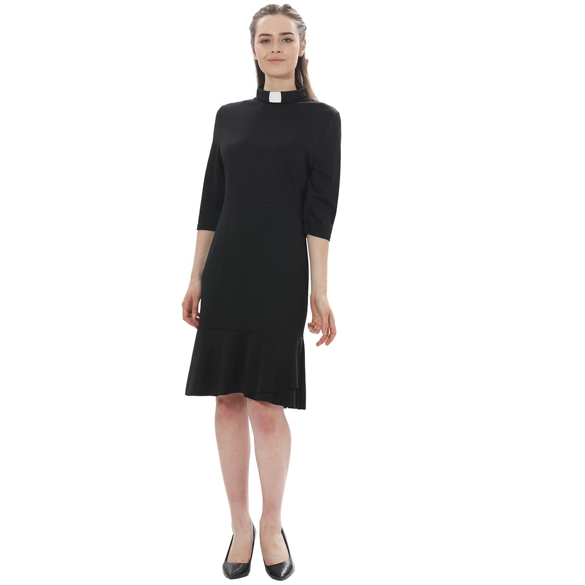 Blessume Elegant & Breathable Clergy Mermaid Dress
