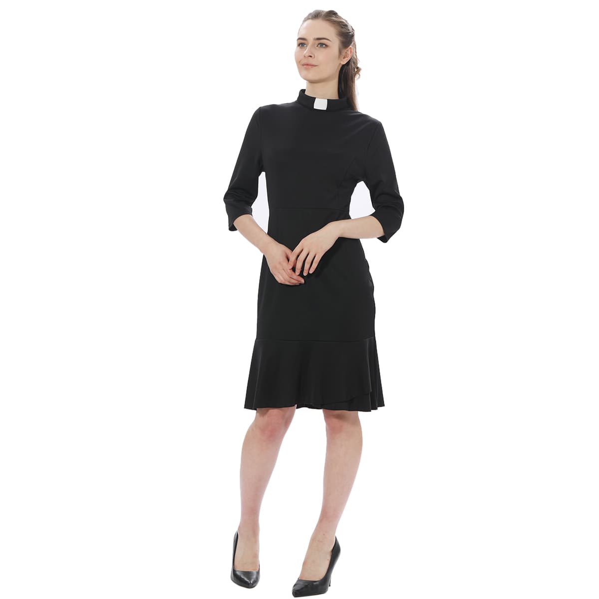 Blessume Elegant & Breathable Clergy Mermaid Dress