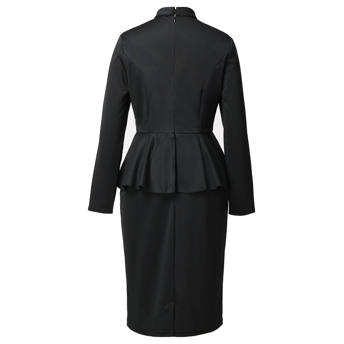 Blessume Flared-Waist & Graceful Clergy Pencil Dress