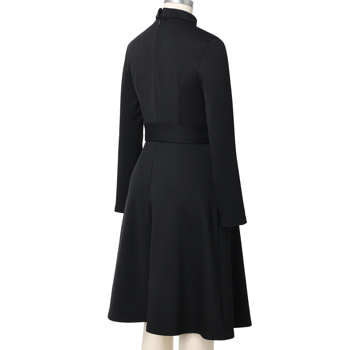 Blessume Belted & Side-Buttoned Clergy Dress