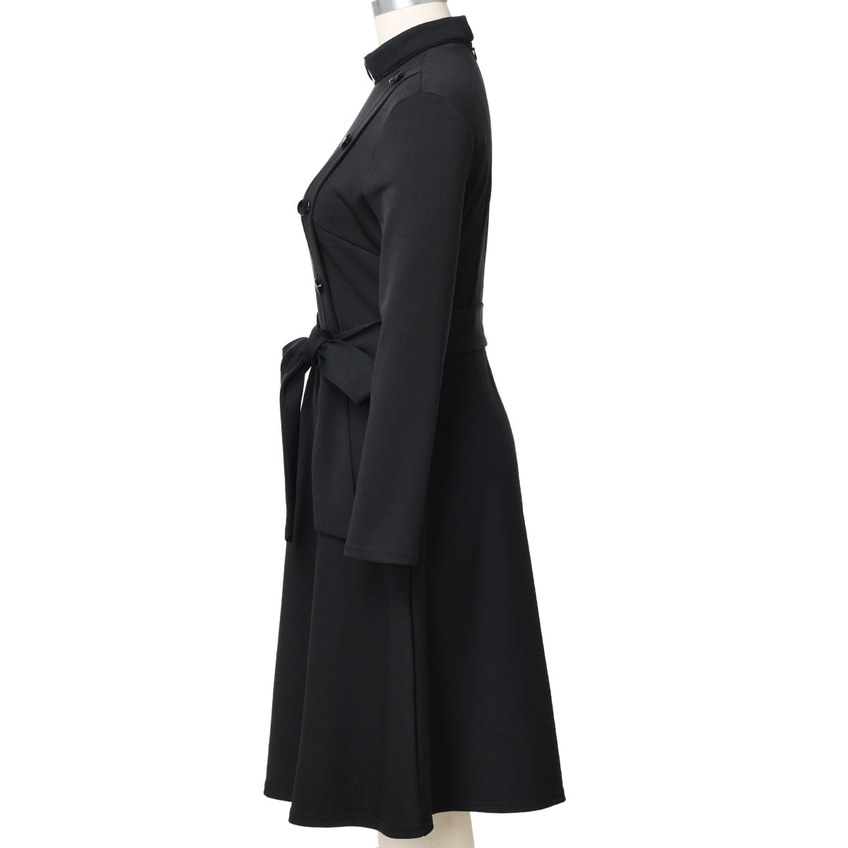 Blessume Belted & Side-Buttoned Clergy Dress