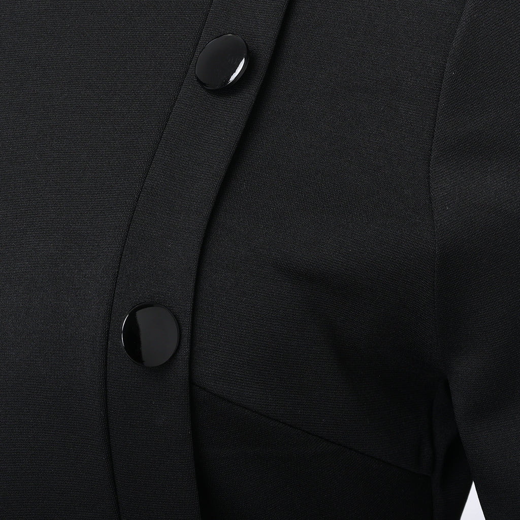 Blessume Belted & Side-Buttoned Clergy Dress