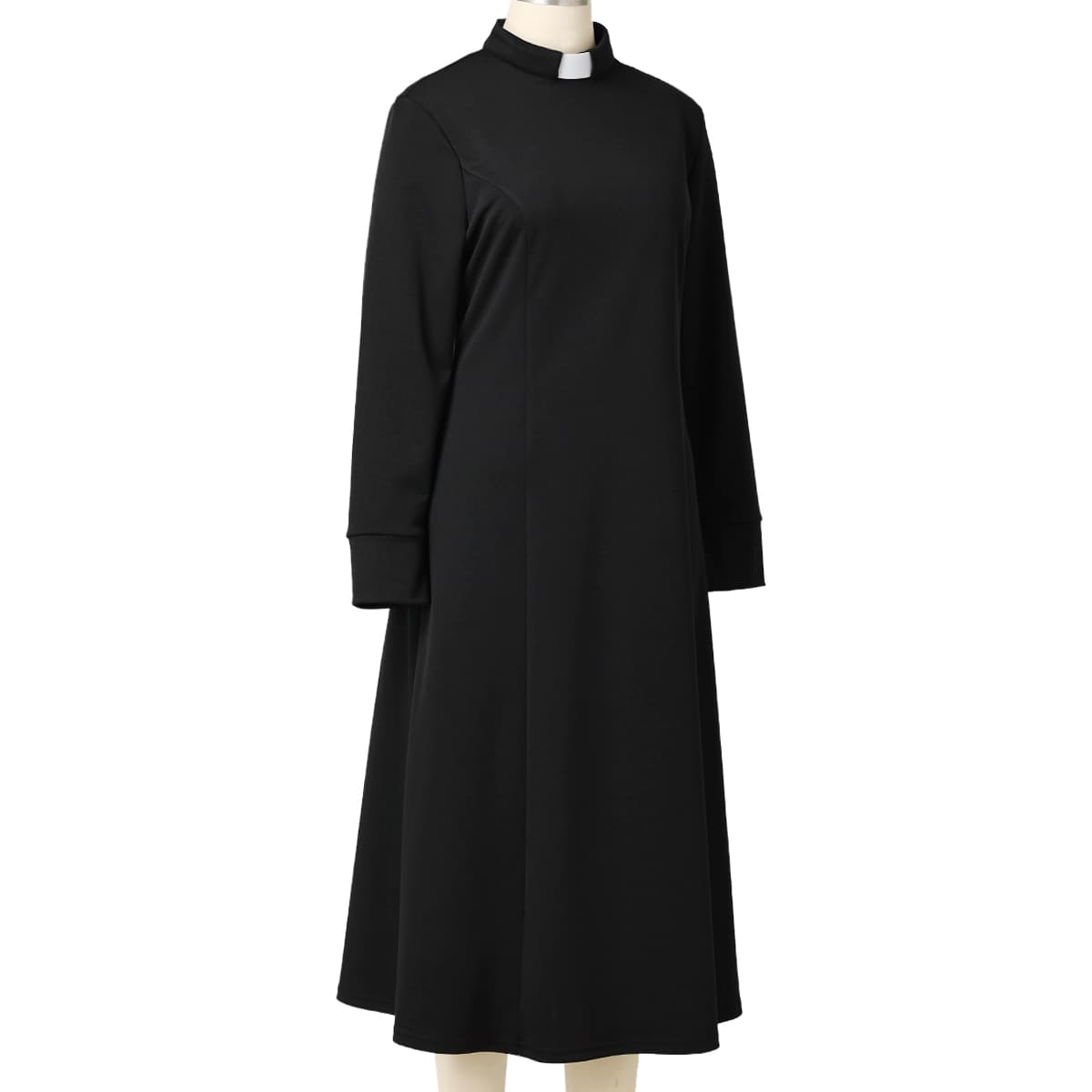 Blessume Clerical Collar & Full Sleeve Clergy Dress