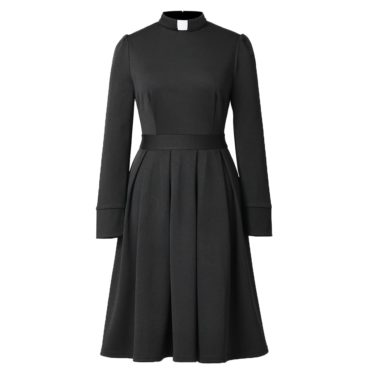 Blessume Clerical-Collar & Draping Clergy Dress