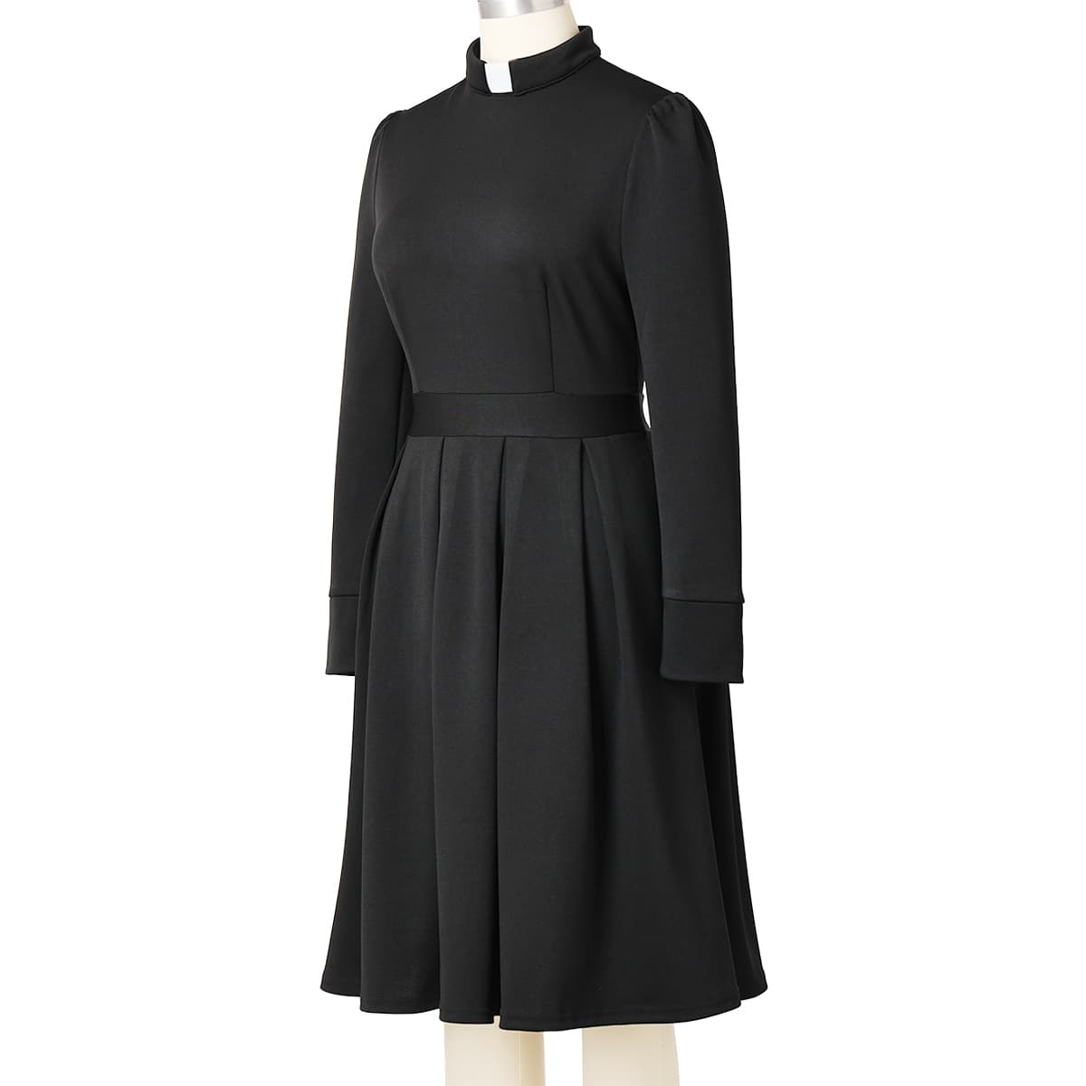 Blessume Clerical-Collar & Draping Clergy Dress