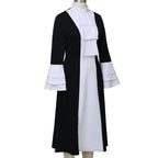 Blessume Color-Block & Bell-Sleeve Clergy Dress
