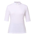 Blessume Solid & Short-Sleeved Clergy Blouse