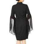 Blessume Slit-Belled Sleeves Clergy Relaxed Dress