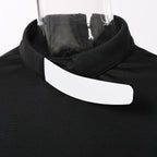 Blessume Solid-Color & Swing-Sleeve Clergy Blouse