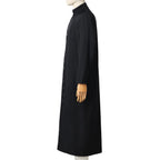 Blessume Stand-Collar & Button-Front Clergy Cassock