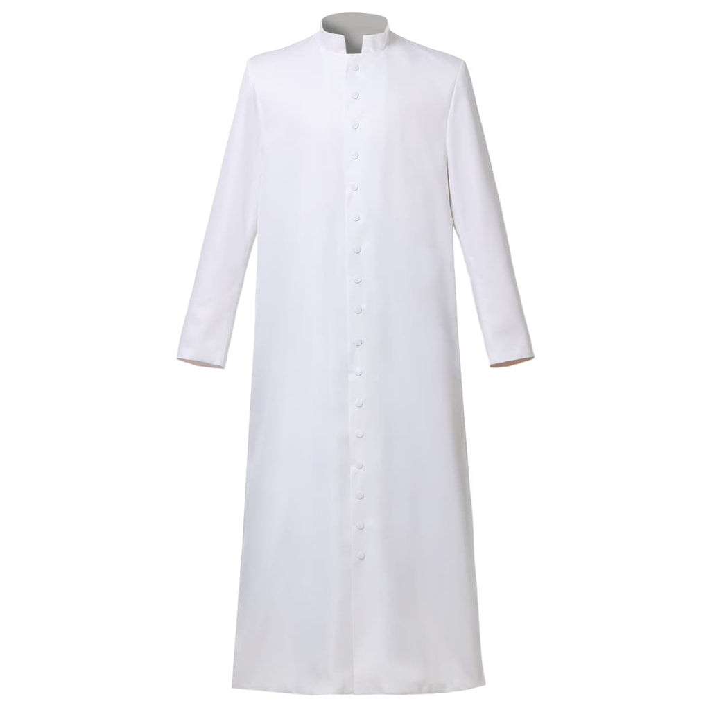 Blessume Stand-Collar & Button-Front Clergy Cassock