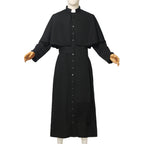 Blessume Shoulder-Caped & Tab-Collar Clergy Cassock