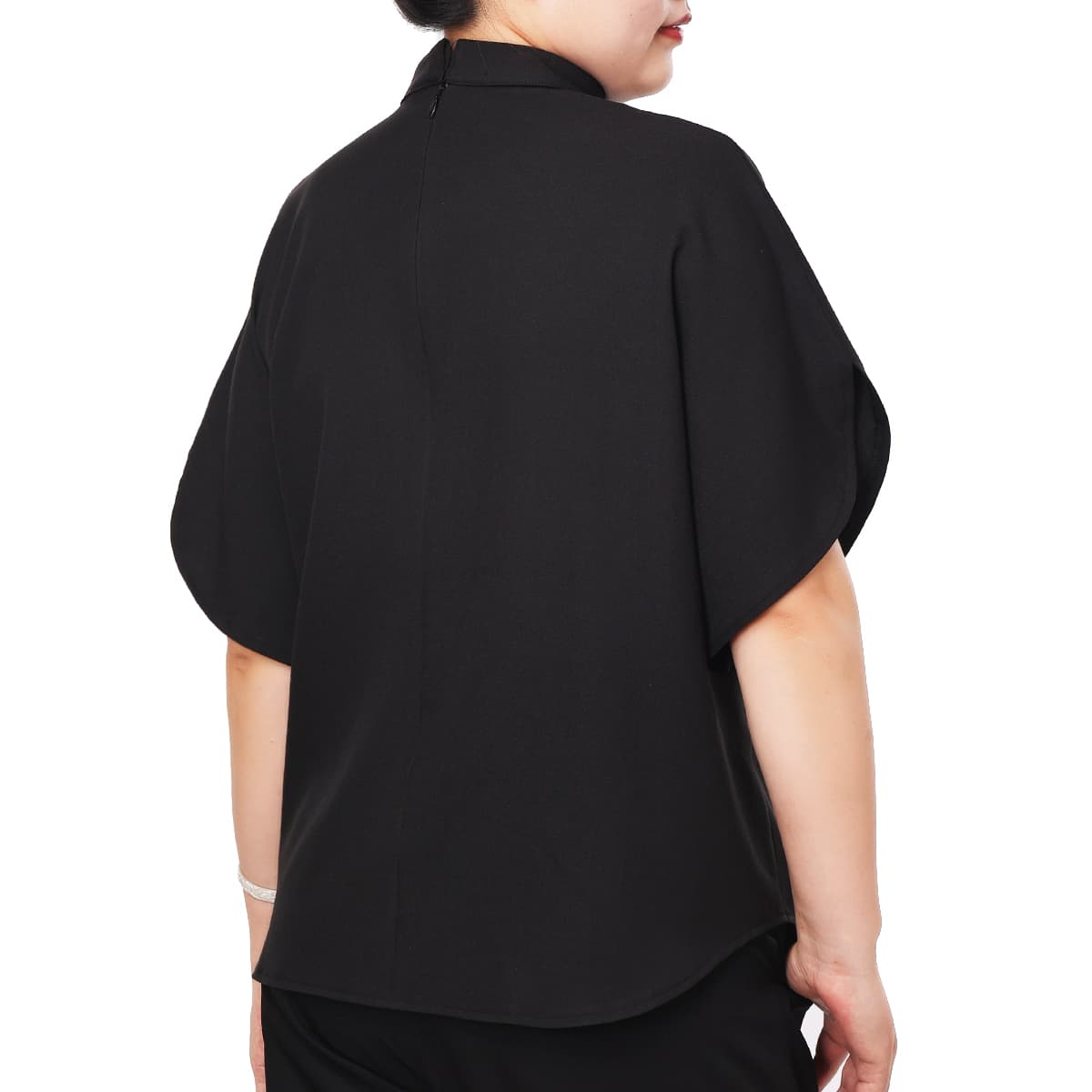 Blessume Gathered-Front & Relaxed Clergy Blouse