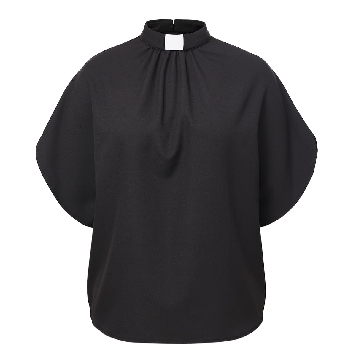 Blessume Gathered-Front & Relaxed Clergy Blouse