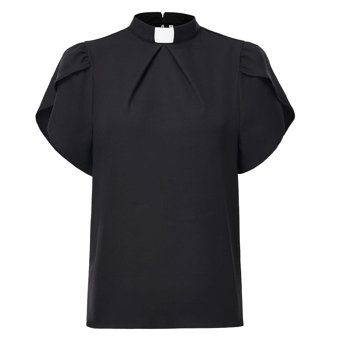 Blessume Gathered-Front & Relaxed Clergy Blouse