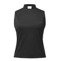 Blessume Women's Sleeveless Tab Collar Clergy Shirt with Back Button