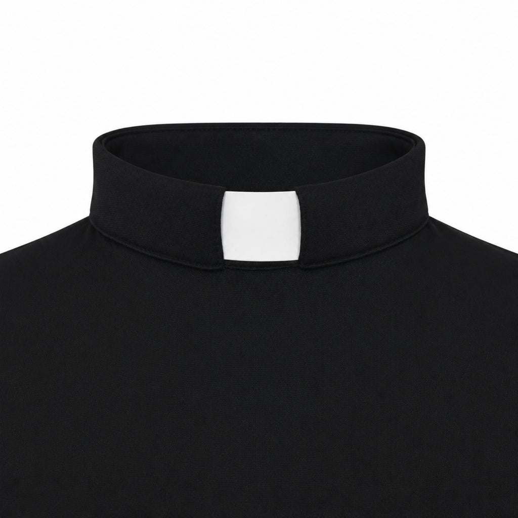Blessume Women's Sleeveless Clergy Maxi Dress with Tab Collar